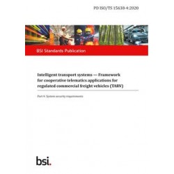 BS PD ISO/TS 15638-4:2020