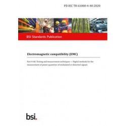 BS PD IEC TR 61000-4-40:2020