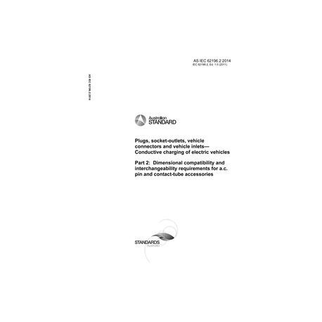 AS IEC 62196.2:2014