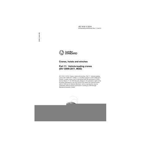 AS 1418.11:2014