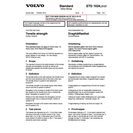 VOLVO STD 1024,2121 0