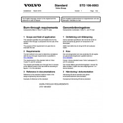 VOLVO STD 106-0003 0