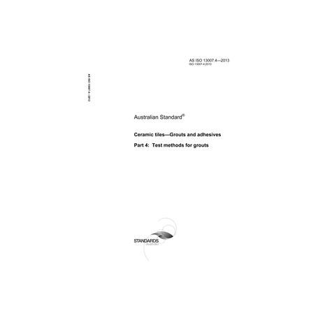 AS ISO 13007.4-2013