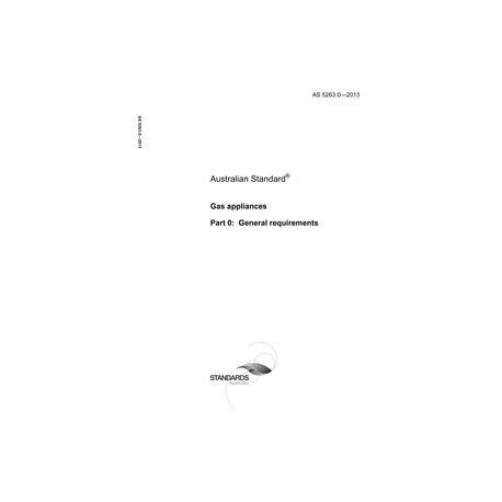 AS 5263.0-2013 [ Superseded ]