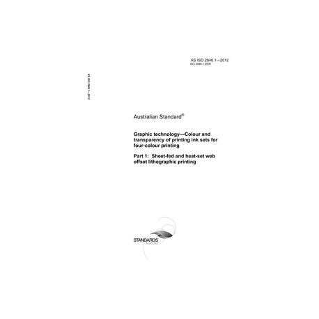AS ISO 2846.1-2012