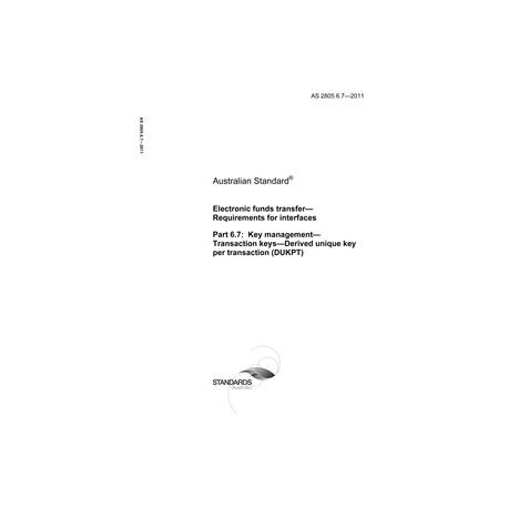 AS 2805.6.7-2011