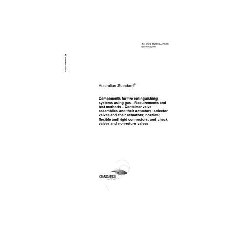 AS ISO 16003-2010