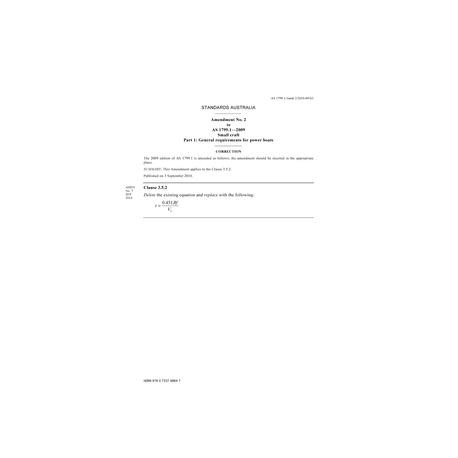 AS 1799.1-2009 AMDT 2