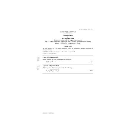 AS 1289.5.8.4-2009 AMDT 1