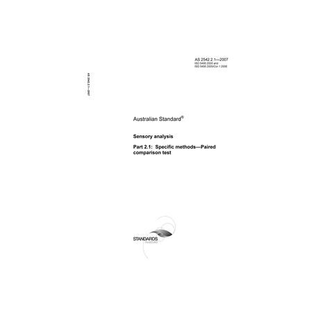 AS 2542.2.1-2007