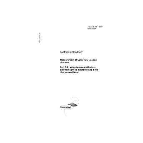 AS 3778.3.8-2007