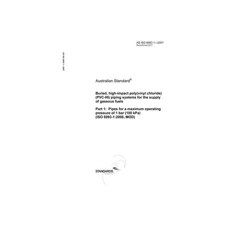AS ISO 6993.1-2007