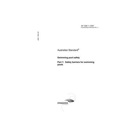 AS 1926.1-2007 [ Superseded ]