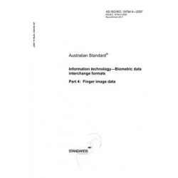 AS ISO IEC 19794.4-2007