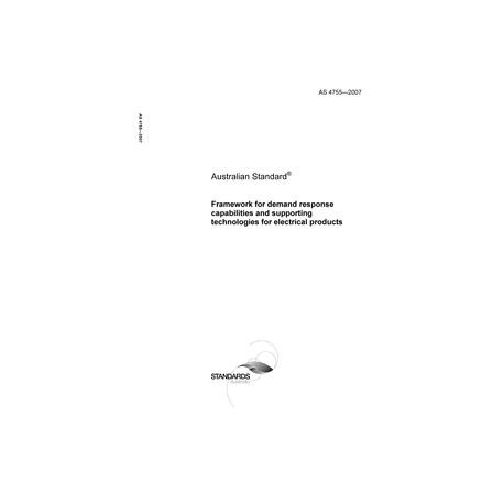 AS 4755-2007 [ Superseded ]
