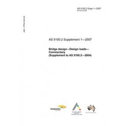 AS 5100.2 SUPP 1-2007 [ Obsolescent ]