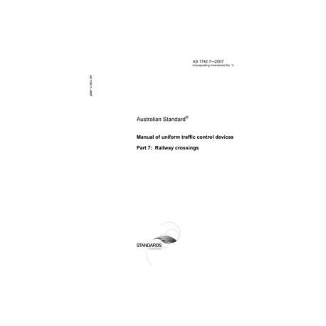 AS 1742.7-2007 [ Superseded ]