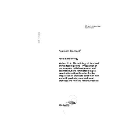 AS 5013.11.4-2006 [ Superseded ]