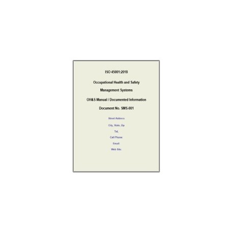 ISO 45001:2018 Small Business Package