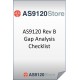 AS9120 Rev B Gap Analysis Checklist