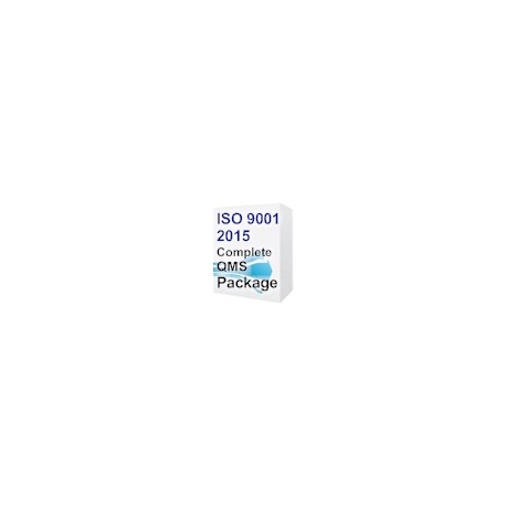 ISO 9001:2015 Quality Manual and Procedures Package