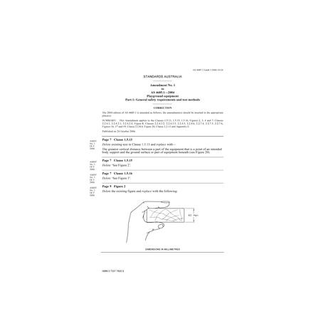 AS 4685.1-2004 AMDT 1 [ Available Superseded ]