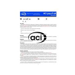ACI 329.1T-18