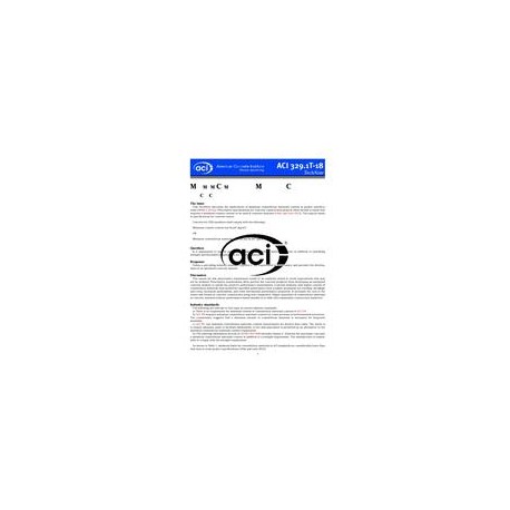 ACI 329.1T-18