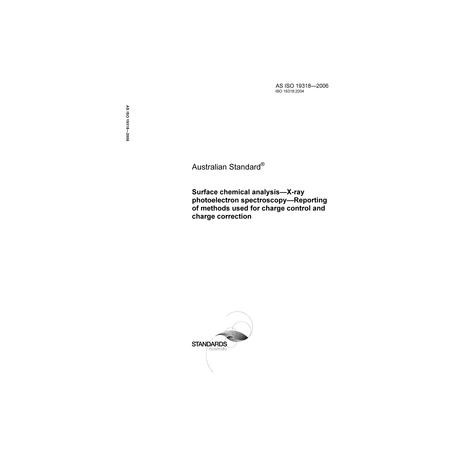 AS ISO 19318-2006