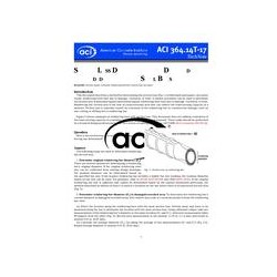 ACI 364.14T-17