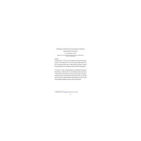 Innovations in Fire Design of Concrete Structures