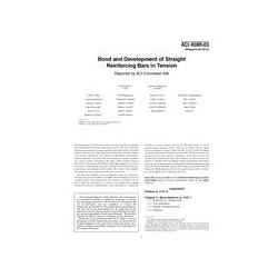 ACI 408R-03 (R2012)