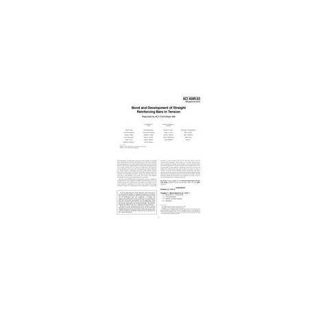 ACI 408R-03 (R2012)