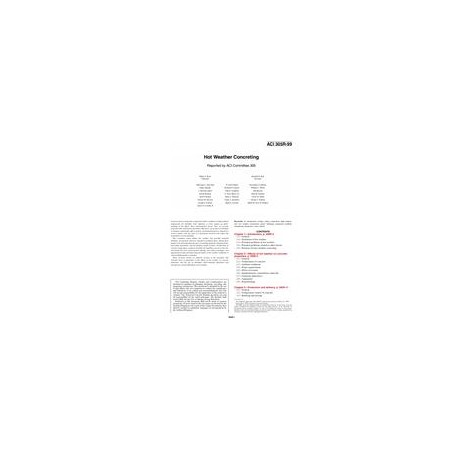 ACI 305R-99