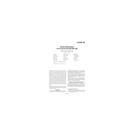ACI 308.1-98