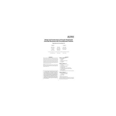 ACI 373R-97 (R2010)