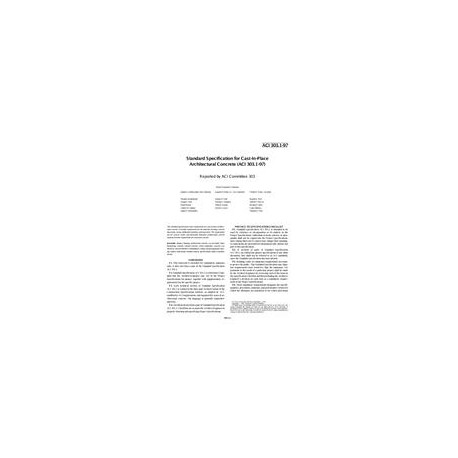 ACI 303.1R-97