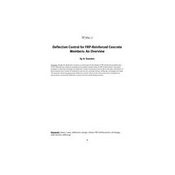 Serviceability of Concrete Members Reinforced with Internal/External FRP Reinforcement