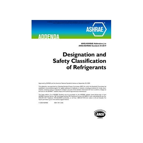 ASHRAE 34-2019 Addendum j