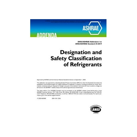 ASHRAE 34-2019 Addendum i