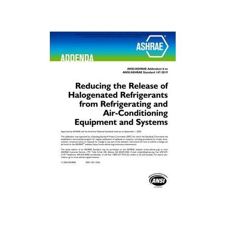 ASHRAE 147-2019 Addenda b