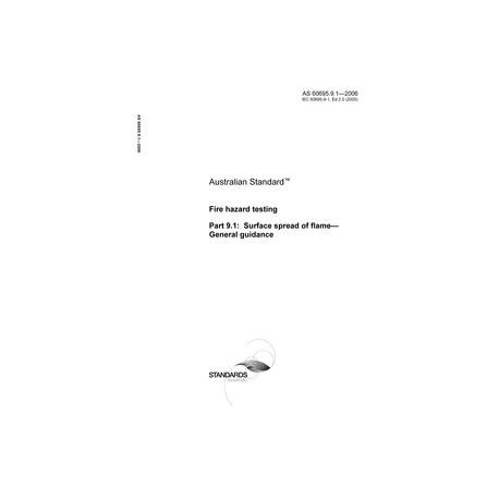 AS 60695.9.1-2006