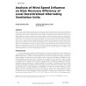 OR-20-C042 -- Analysis of Wind Speed Influence on Heat Recovery Efficiency of Local Decentralized Alternating Ventilation Units