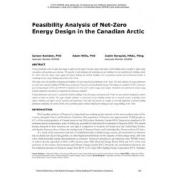 Feasibility Analysis of Net-Zero Energy Design in the Canadian Arctic