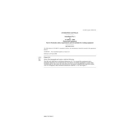 AS 4685.6-2004 AMDT 1 [ Available Superseded ]