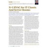 Engineer&x27;s Notebook: N+1 HVAC for IT Closets And Server Rooms