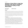 LV-17-C071 -- Modeling of Stack Effect in High-Rise Buildings under Winter Conditions--Evaluating the Validity of Field Observat