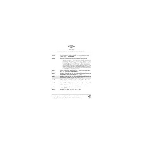 ASHRAE Errata (March 7, 2016)