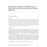 ICER16-36 -- Analytical Solution of Fluid Flow in Channels with Partially Filled Porous Medium