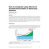 ICER16-14 -- How to Integrate Large Shares of Variable Renewables in Electricity Systems
